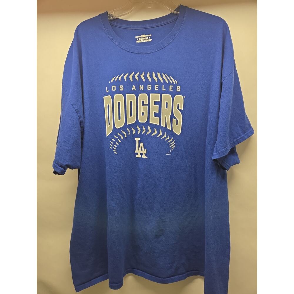 Los Angeles Dodgers Baseball Genuine merchandise BLUE Tee Shirt Sz 3XL